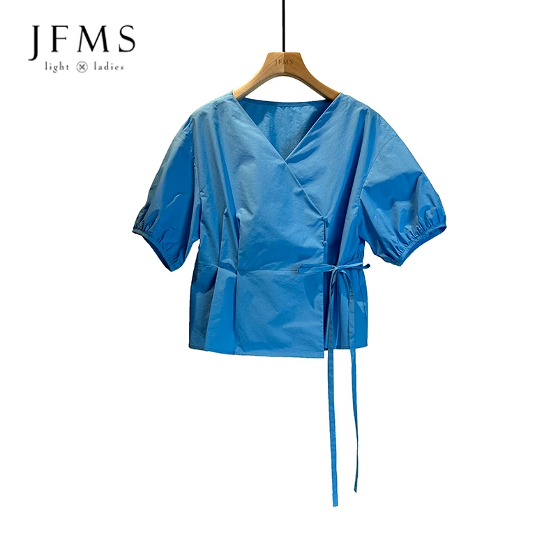 JFMS上衣时尚休闲百搭纯色S113