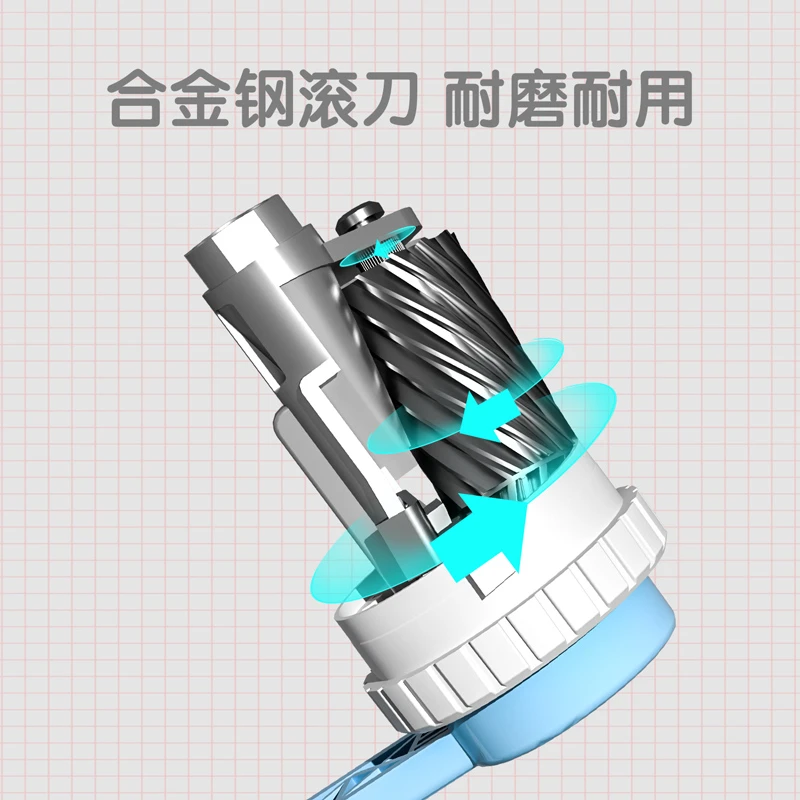 【主播推荐】得力0642削笔机(蓝色)