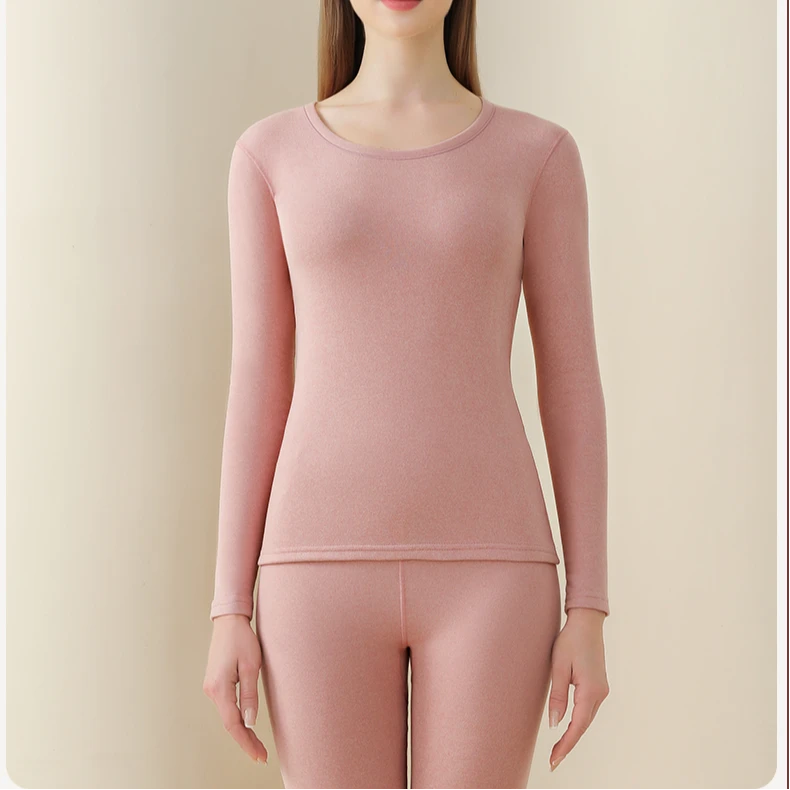 【小腾】加厚加大情侣款羊毛蚕丝保暖套装女款1103男款1105