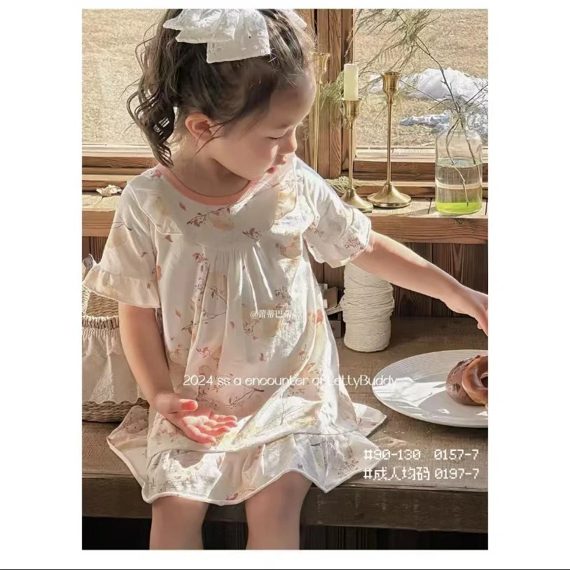 【二哥二嫂】儿童夏款睡裙对应编码