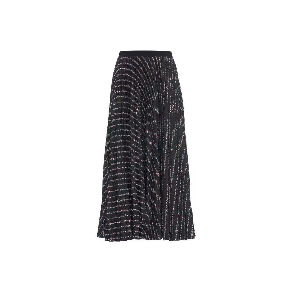 全新未使用 MIU MIU/缪缪 百褶连衣裙 36码 P234038011