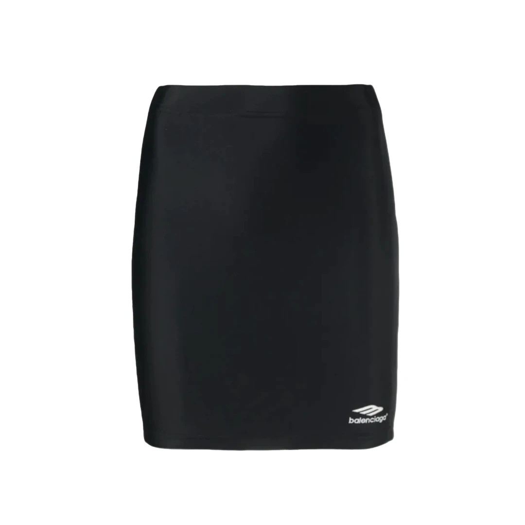 全新未使用 Balenciaga/巴黎世家 黑色 短裙 38 P234038074
