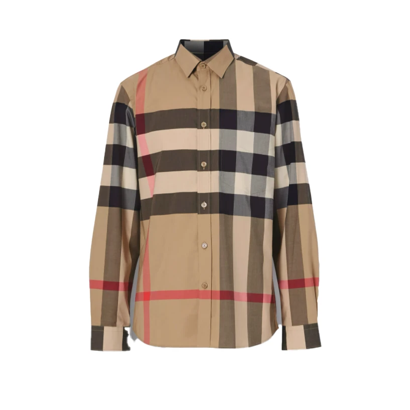 全新未使用 BURBERRY/博柏利  大格纹 棉巴宝莉格子 TP005108