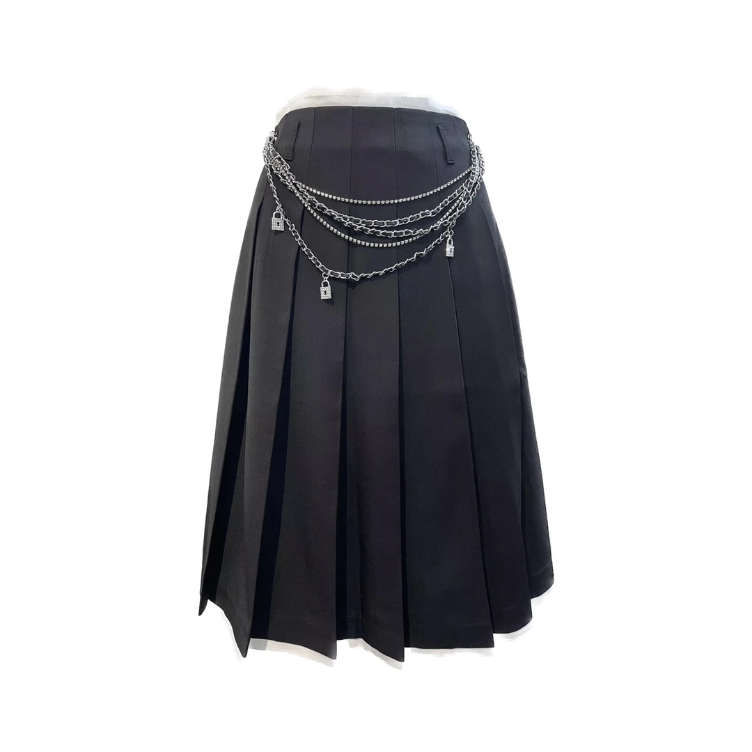 未使用 maje Saint Reimi 23春夏多层链条半裙TP022436