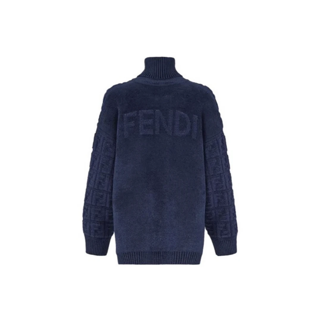 99新 FENDI/芬迪 双F 印花 毛衣 尼龙/锦纶P234551627