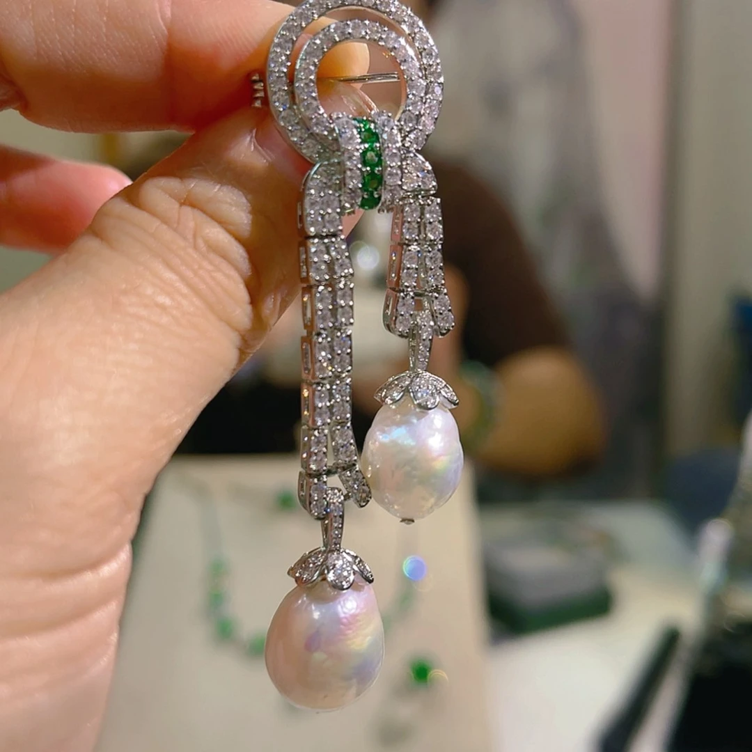 【闪购商品】淡水珍珠胸饰未镶嵌