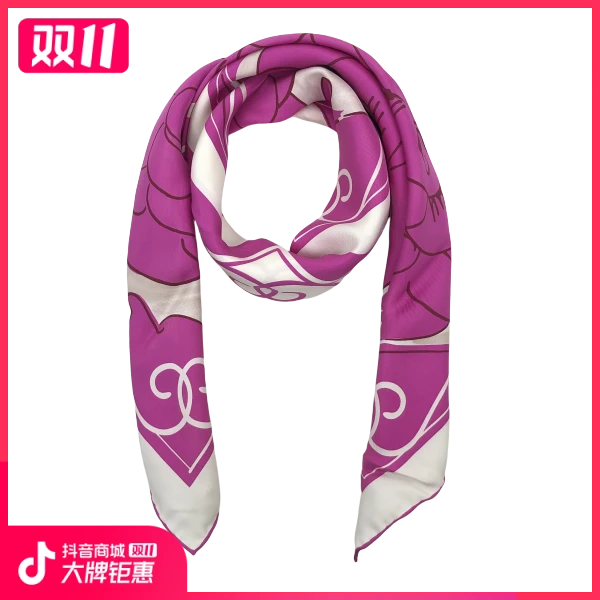 95新/香奈儿/妃鱼/丝巾/市场价4300/241031SJ0025