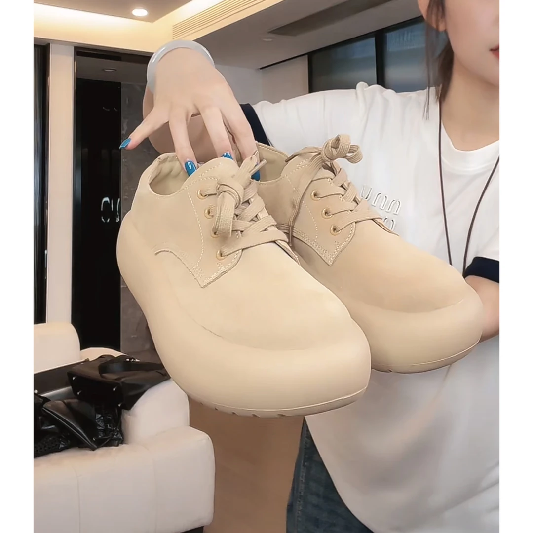 JOJO/玖了个玖 2024早秋 玖玖自留款厚底鞋 2407B3207