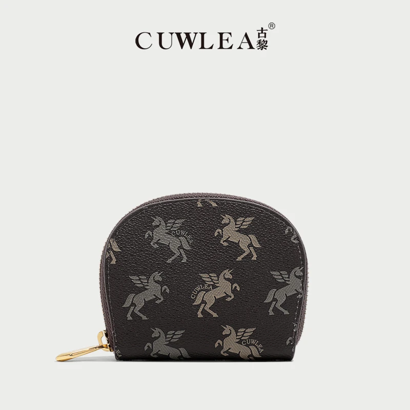 【CUWLEA/古黎】独角兽图案系列新款2024年时尚小卡包GL-9509