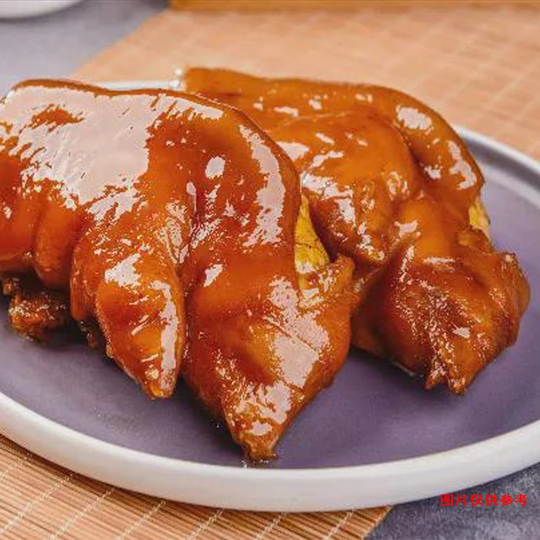 山东老味道酱香半只大猪蹄卤味 猪脚熟食真空开袋即食下酒小菜 RX