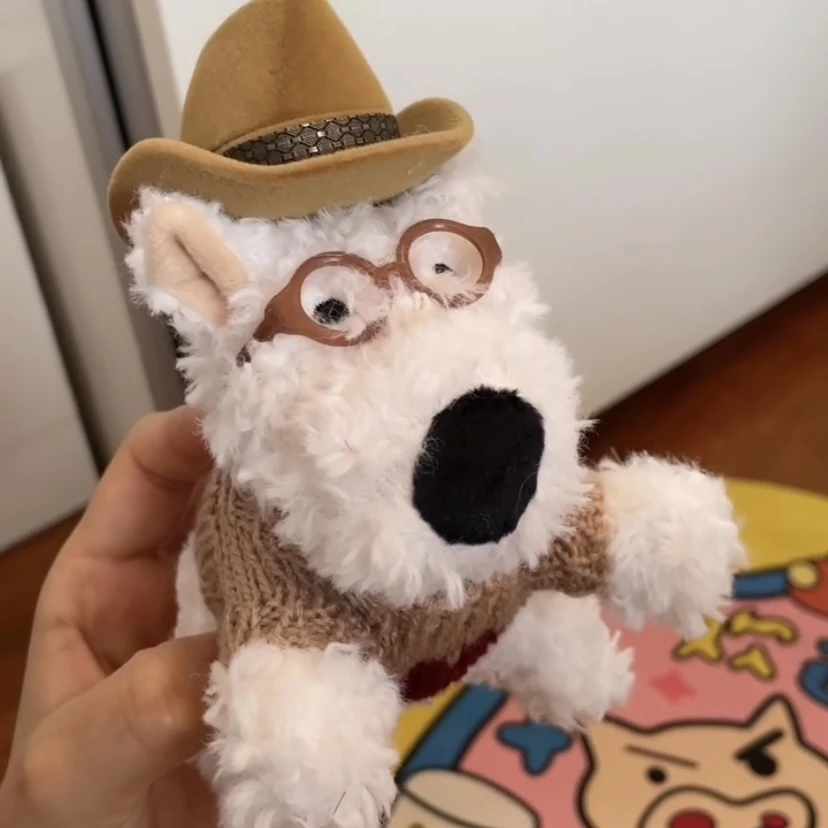 西高地小狗戒指盒创意毛绒玩偶帽子首饰盒表白求婚送女友惊喜礼物