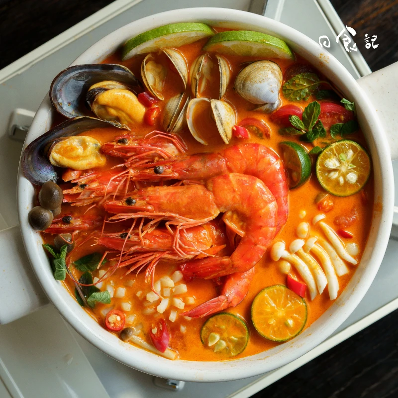 日食记泰式冬阴功汤底料200g调料包火锅底料汤料包  1盒/2盒/3盒