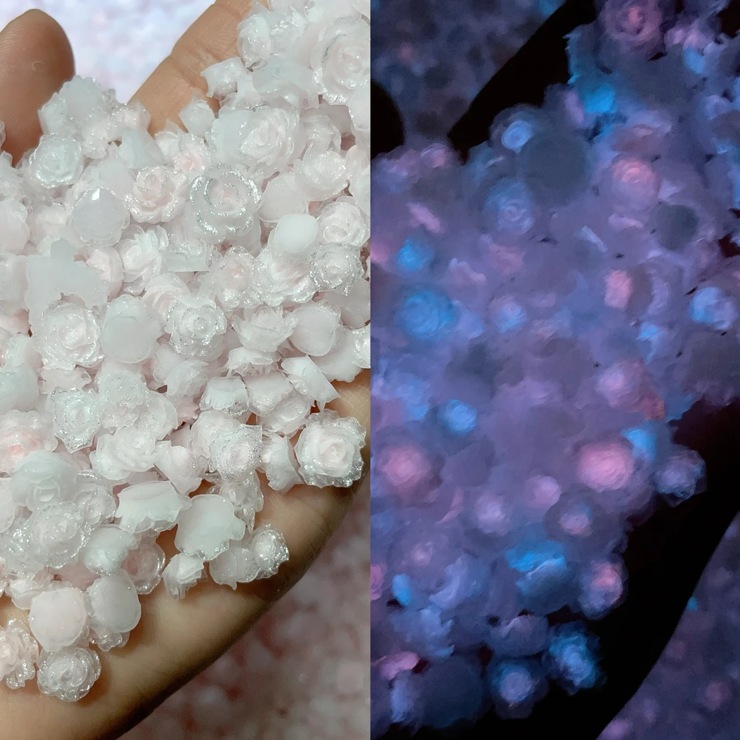 DIY饰品 美甲树脂饰品 雕花 珍珠 钢珠 铆钉等