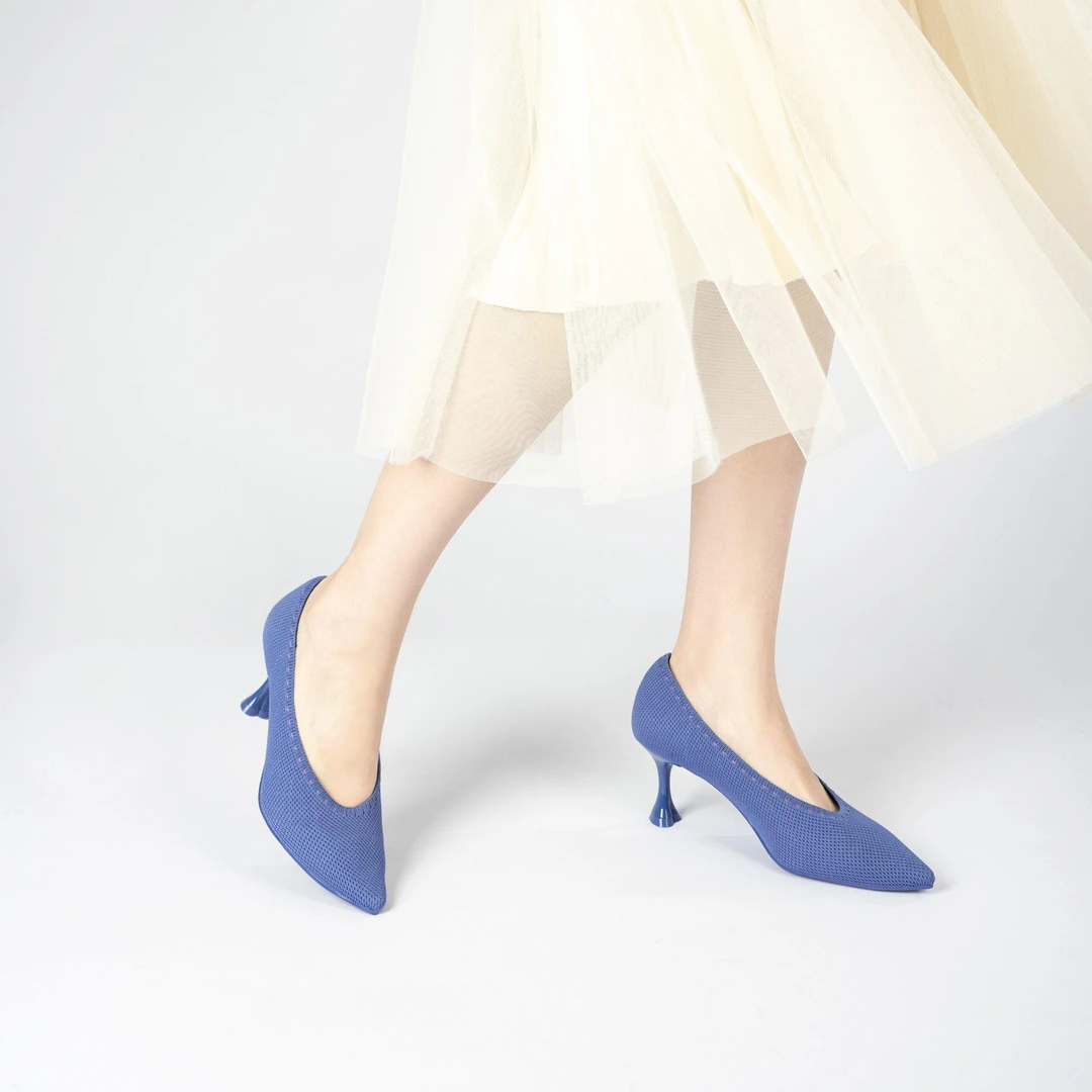 MALOVE MZ高跟鞋不累脚气质女士高跟鞋轻奢裸色高跟鞋简约9P56-10