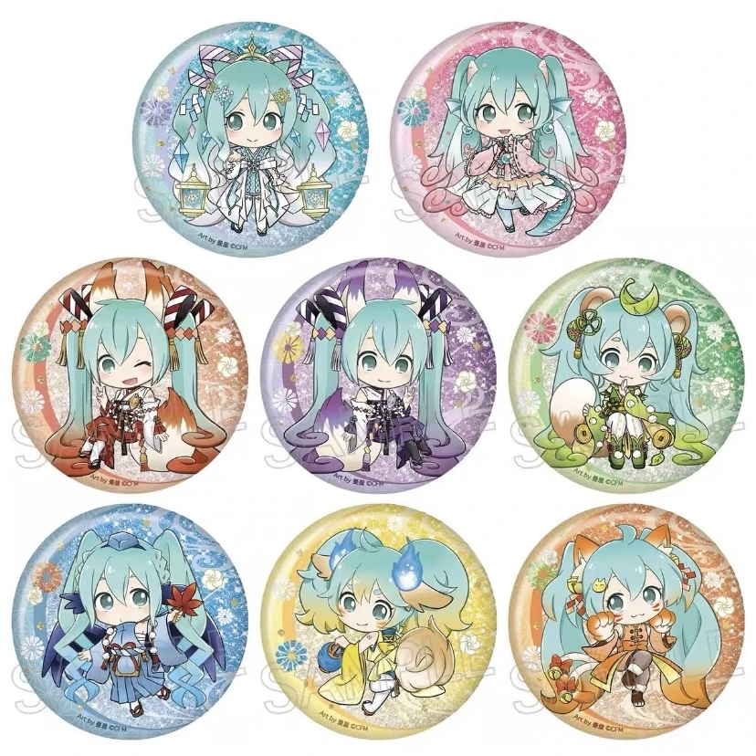 初音未来 TWINCRE 日谷正版 百鬼夜行 Q版闪吧唧盲盒