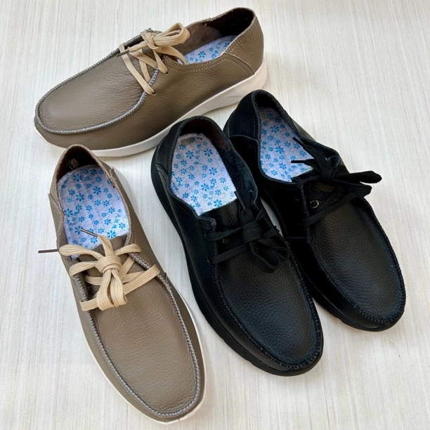 冫头层牛皮男士休闲皮鞋轻便舒适透气真皮牛皮软底平底单鞋