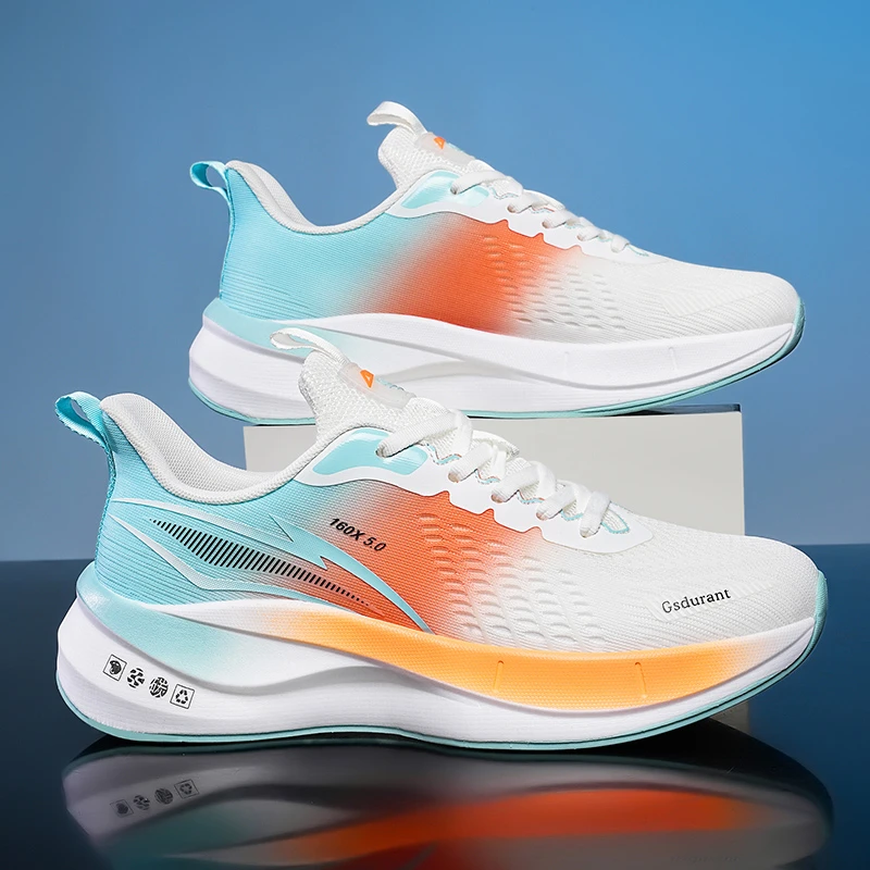 碳板5.0男女体考体测中学生运动竞速防滑透气减震软底专业运动鞋