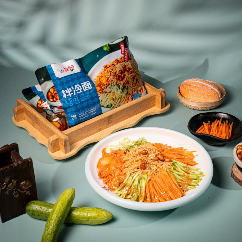 韩香汇拌冷面307克/袋*5袋