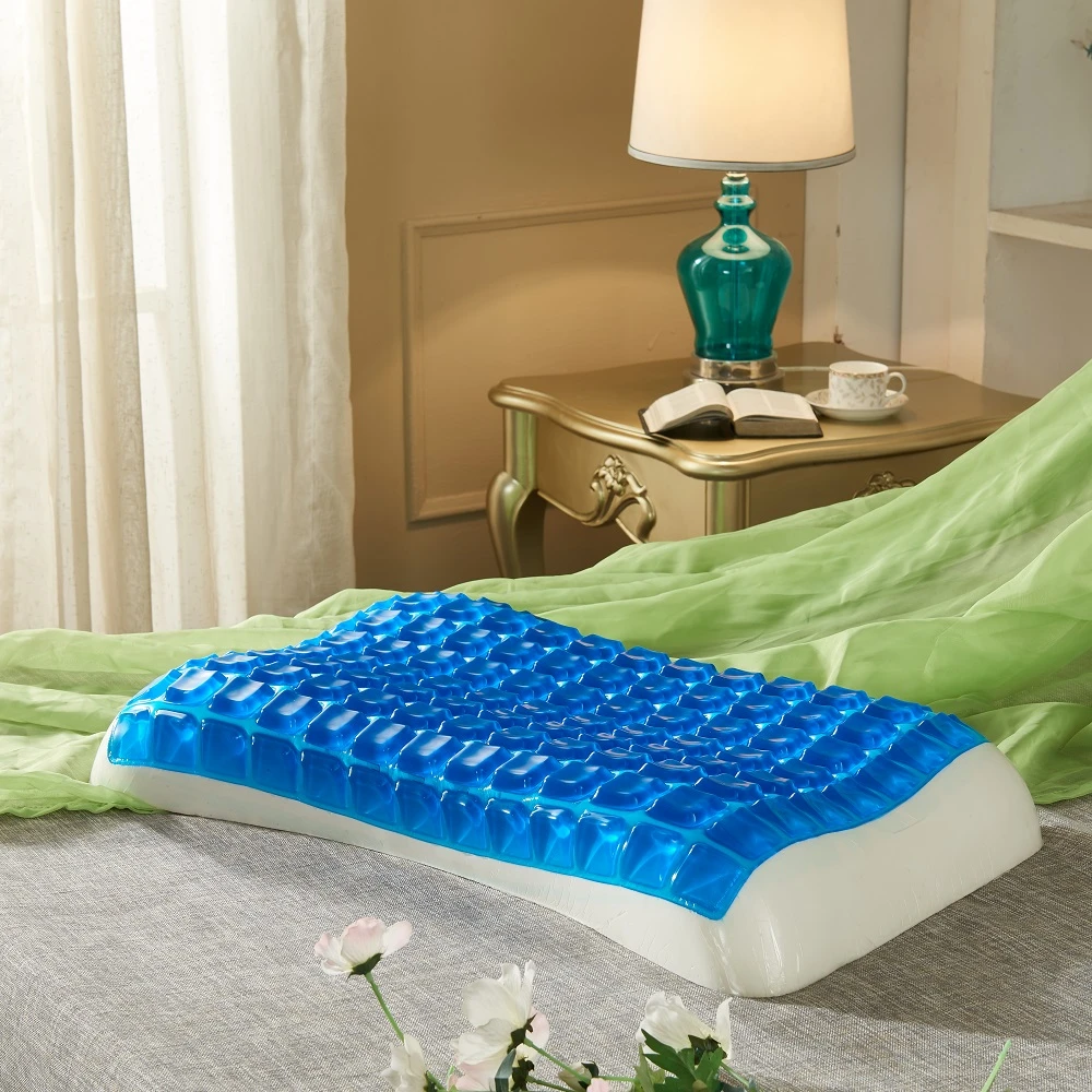 枕舍【清梦】超厚冰凝胶记忆棉舒适缓解燥热降温助眠成人枕头