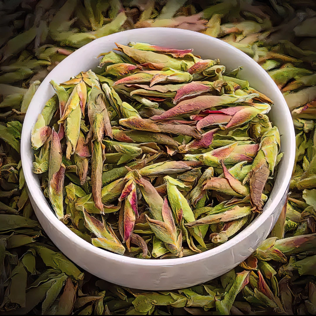 2025年云南头春茶野生紫芽苞茶普洱生茶散茶清香清甜野花香茶叶