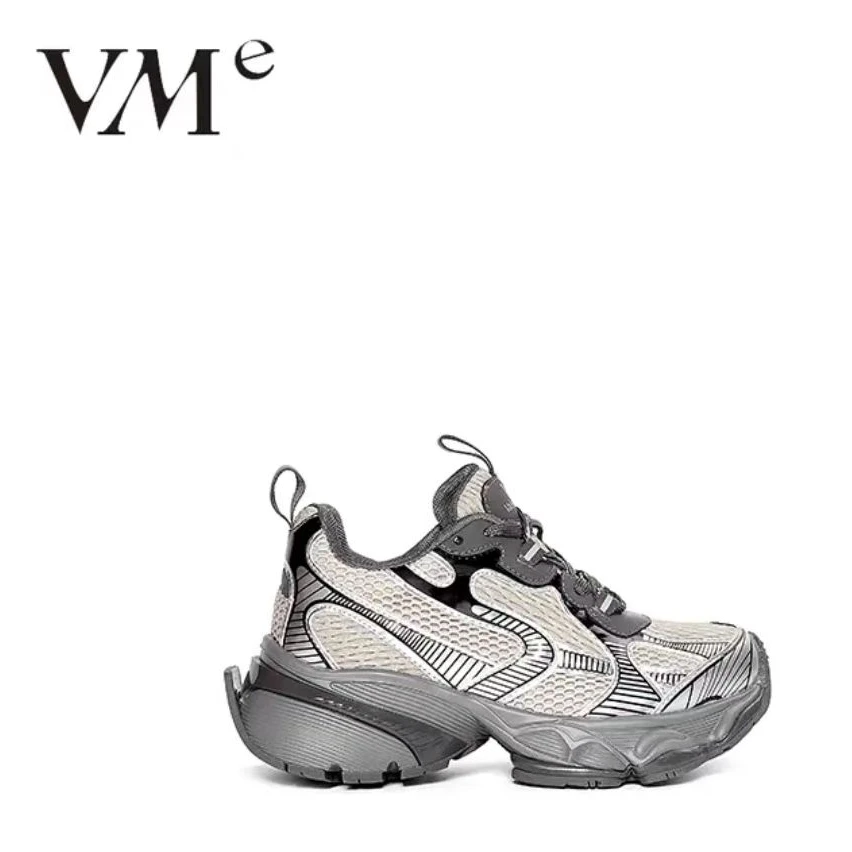 VME/舞魅新款平替好物时尚潮流复古厚底经典女款老爹鞋VS24A7503