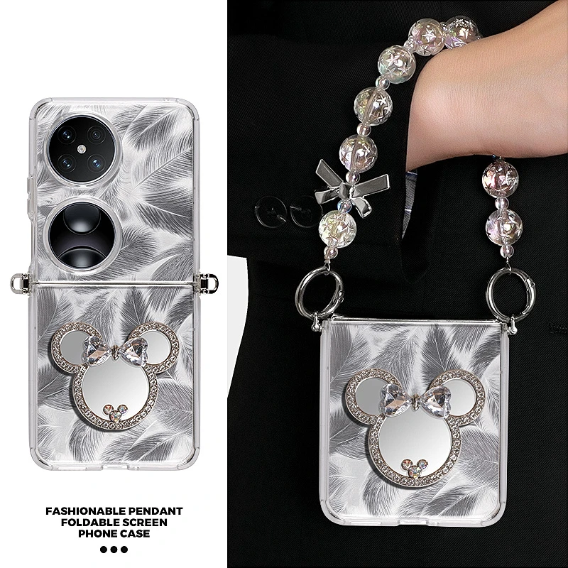 华为pocket2手机壳新款折叠屏女款p50pocket保护套侧扣软硅胶