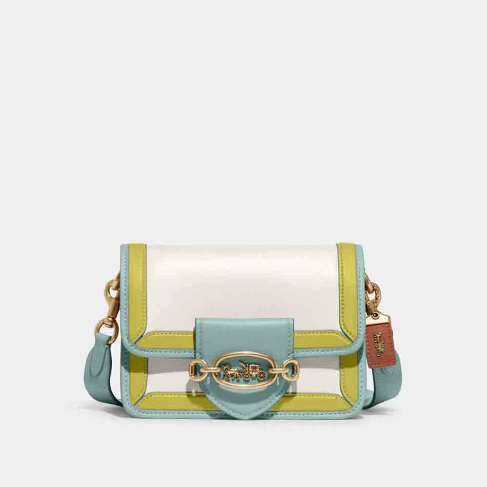 全新未使用 COACH/蔻驰 Hero系列单肩斜挎包CA092