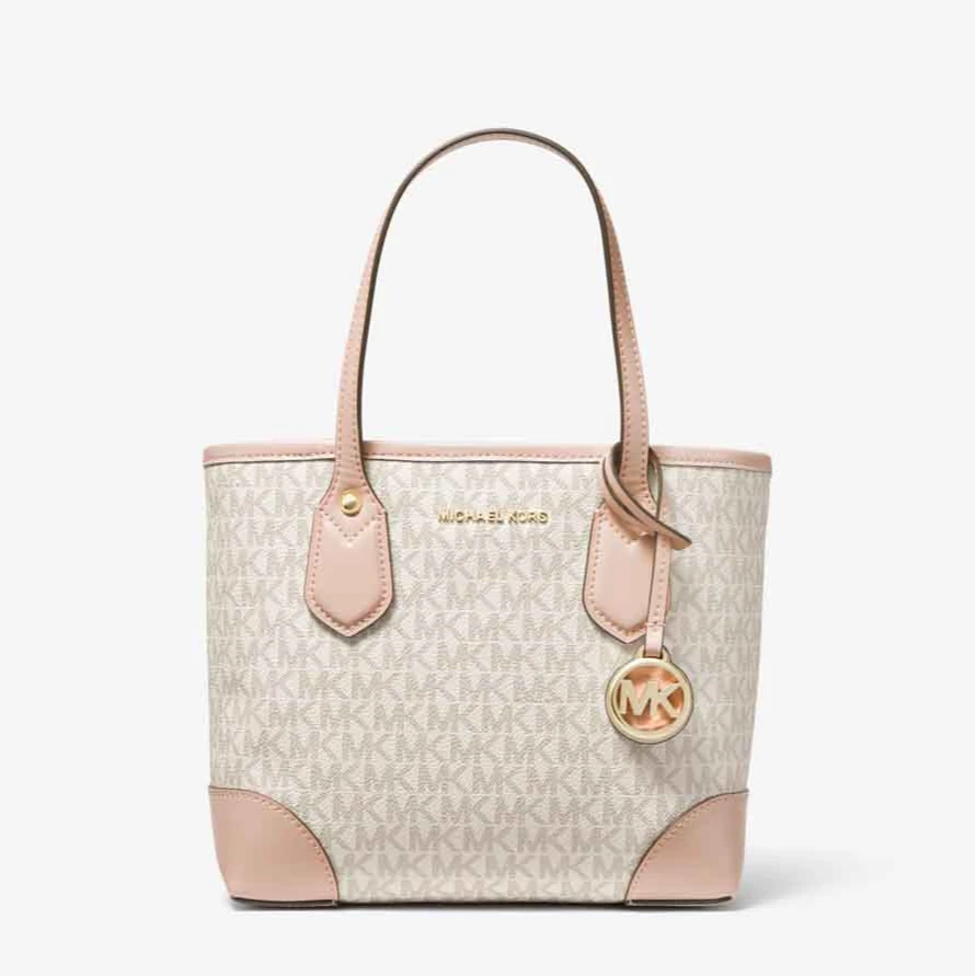 全新未使用 MICHAELKORS/迈克高仕 Eva超小号老花托特子母单肩包