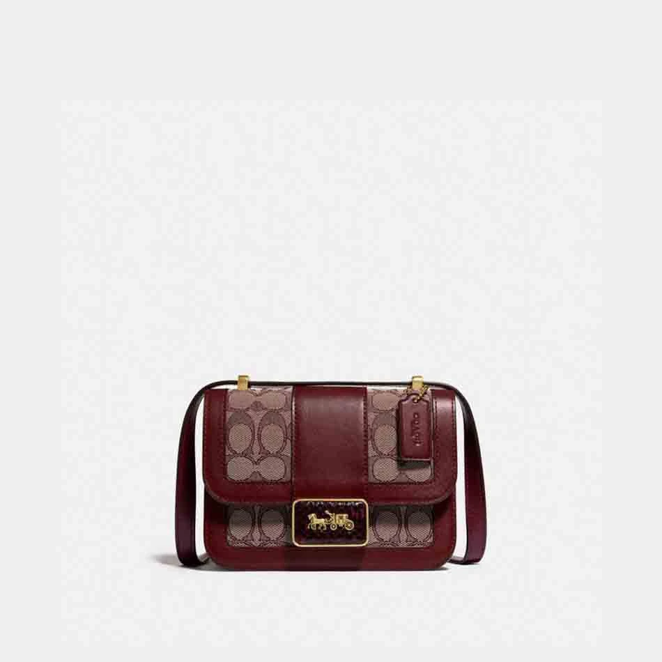 全新未使用 COACH/蔻驰 Alie 18小号手提单肩斜跨包4616