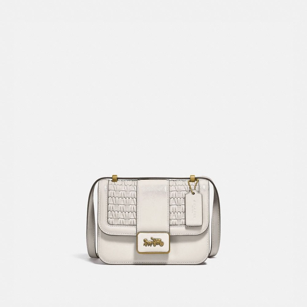 全新未使用 COACH/蔻驰 Alie系列时尚潮流翻盖手提包斜挎包C2587