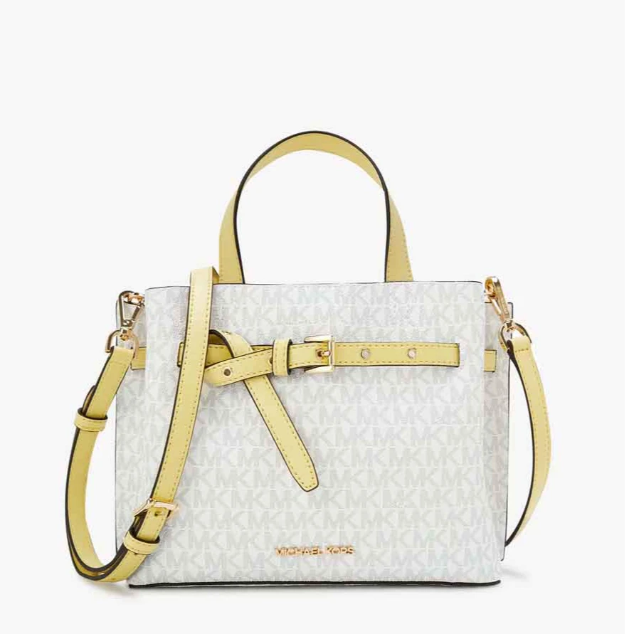 全新未使用 MICHAELKORS/迈克高仕 Emilia老花满印复古通勤单肩包