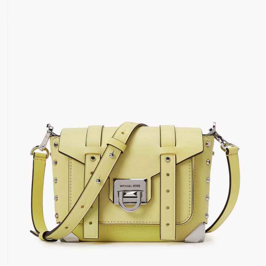 全新未使用 MICHAELKORS/迈克高仕 Manhattan小号皮质手提包