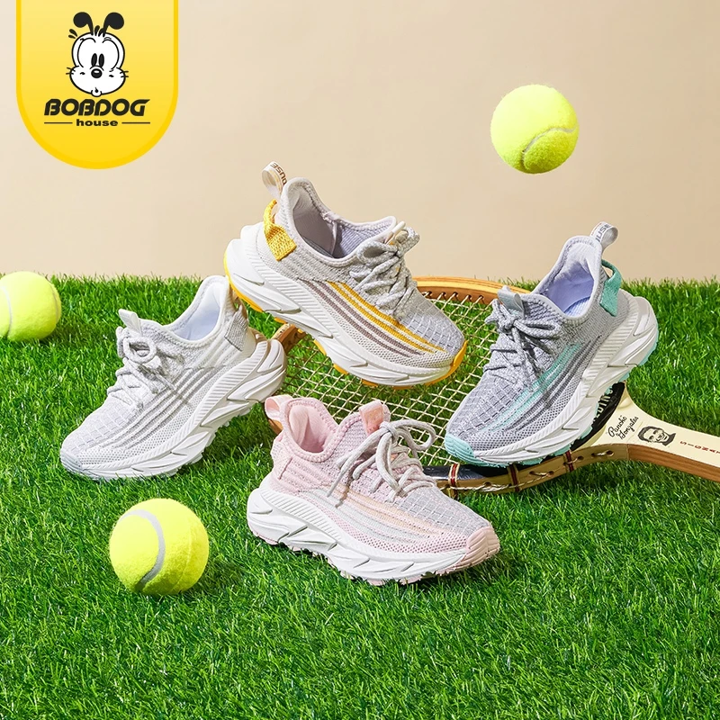 D 巴布豆家族童鞋 2024春夏舒适透气儿童休闲运动鞋 BMD24C135