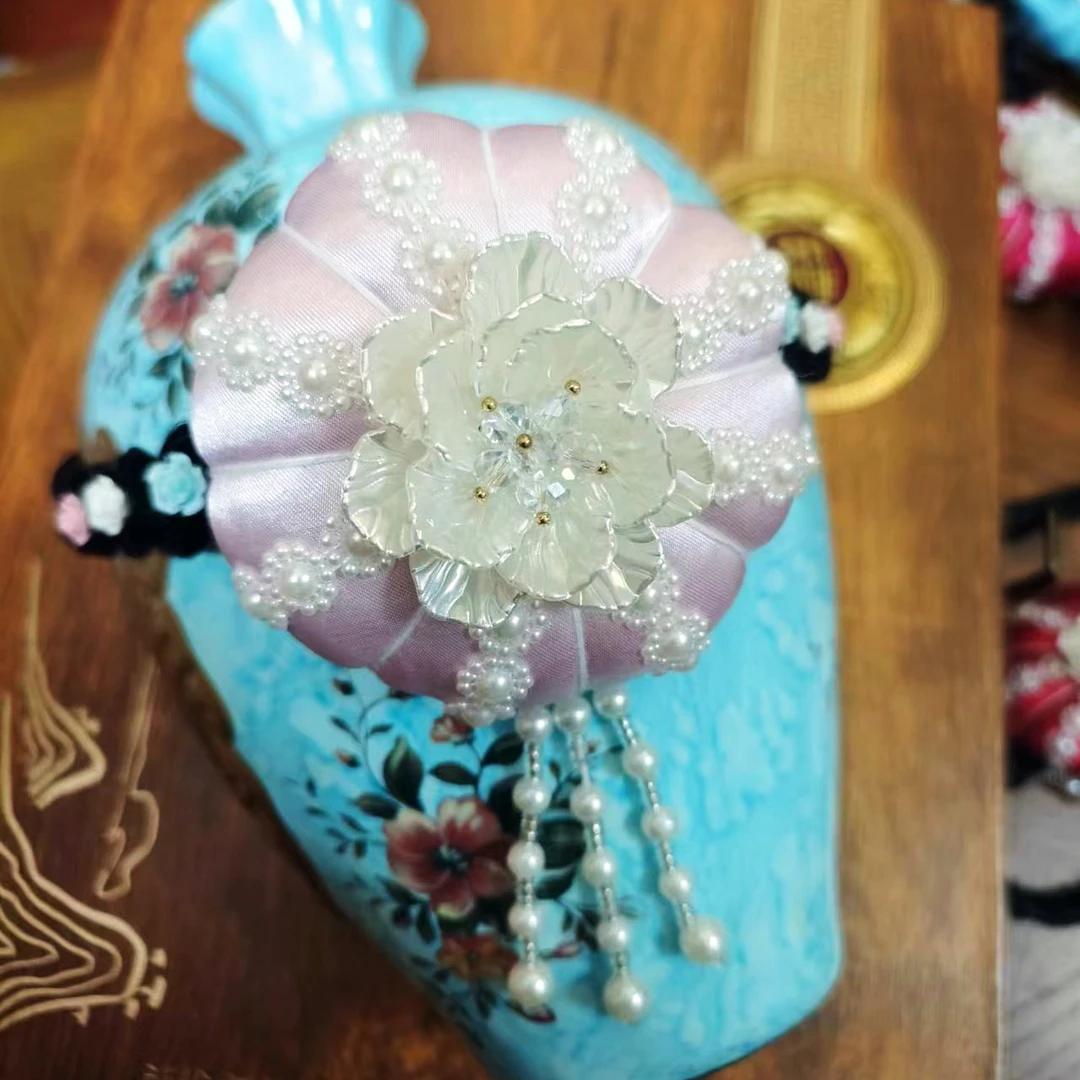 朝鲜族发饰延吉公主高端发包头饰韩服民族风配饰成人演出拍摄