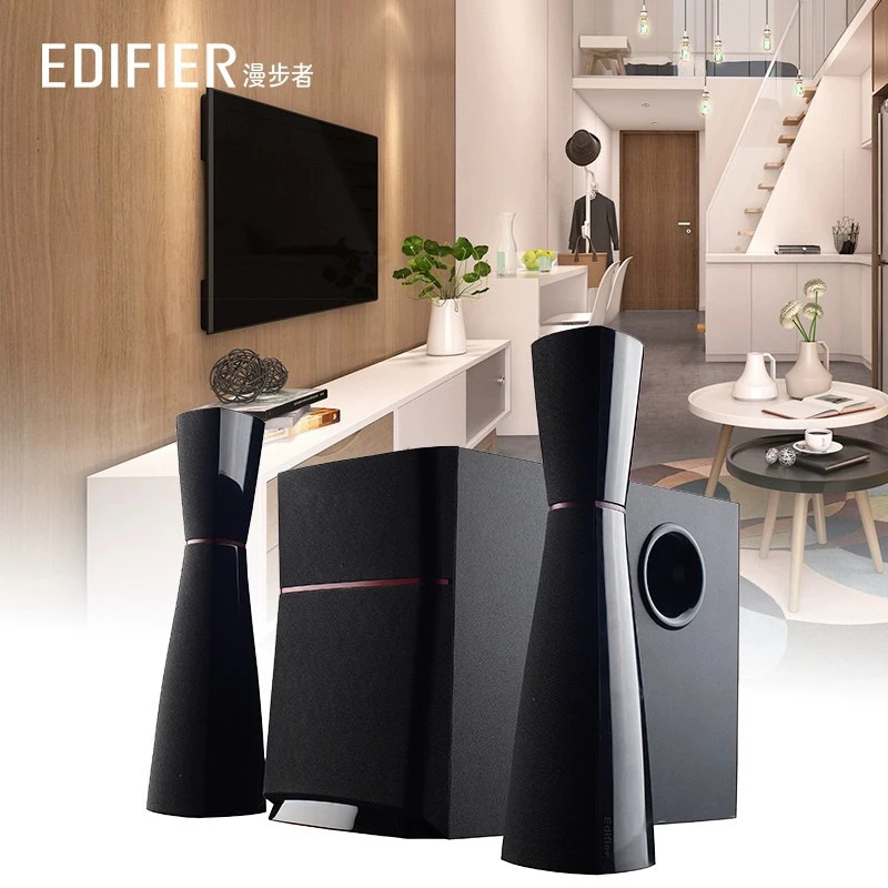 EDIFIER/漫步者 E3200台式电脑音箱低音炮笔记本电脑电视重低音