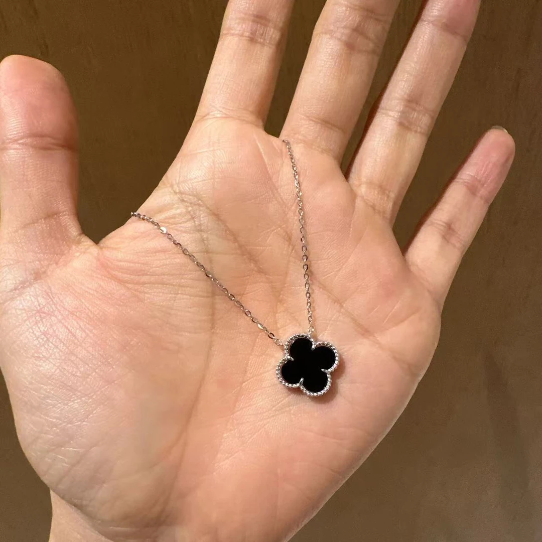 坠链均925银 Julia姐姐】四叶草925纯银时尚百搭项链