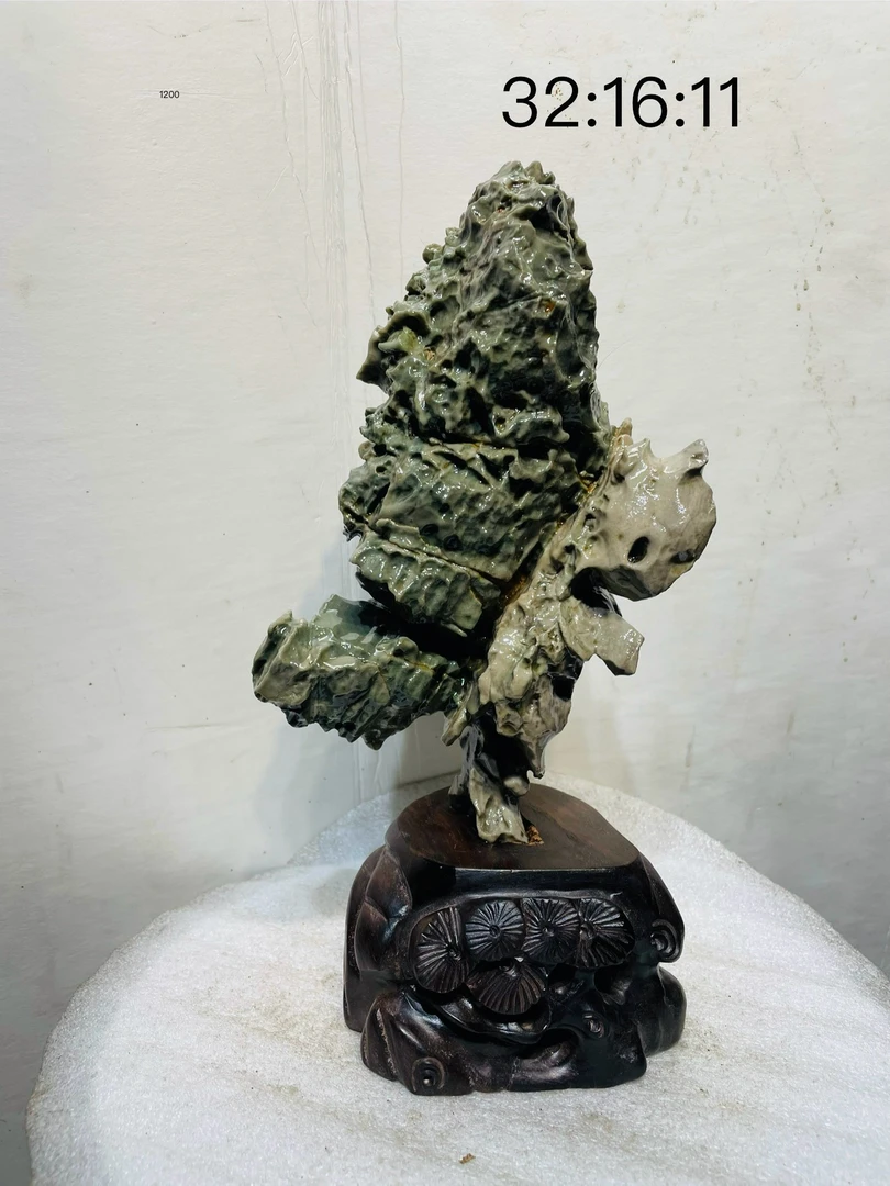 精品天然九龙壁奇石家居饰品摆件大型原石头摆件尺寸32-16-11