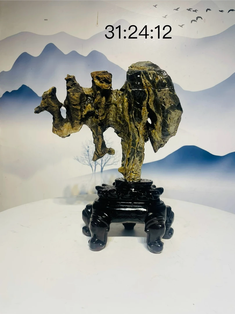 福建九龙璧切底山奇石家居摆件装饰高档家用新款尺寸31-24-12