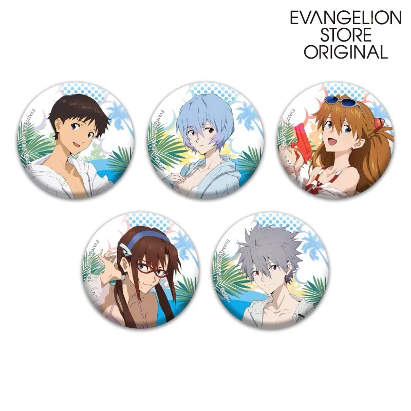【拆包】EVA新世纪福音战士 夏日祭 泳装ver.吧唧 日谷现货