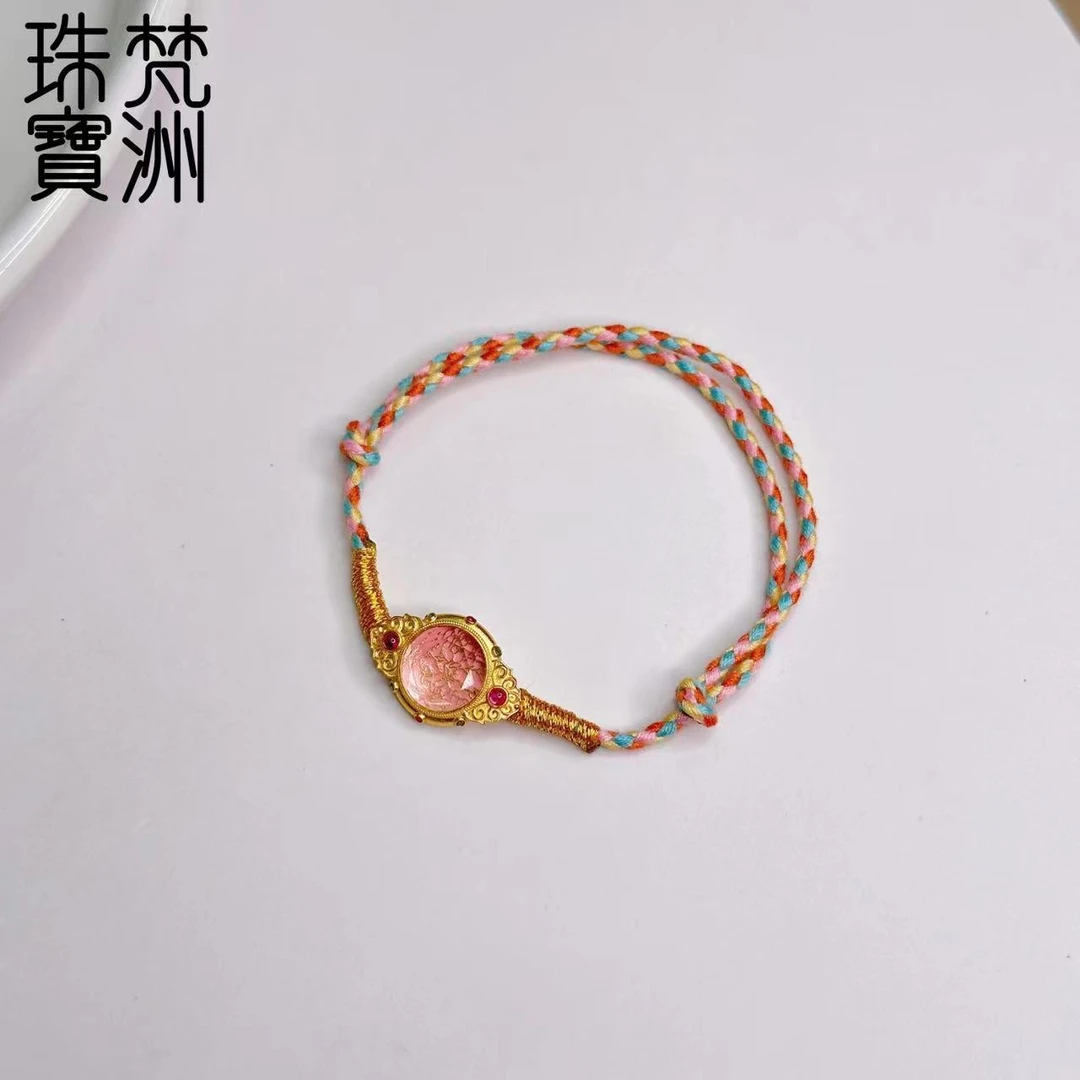 925银手链 [梵洲]手工设计 狐狐手绳 FZD2823
