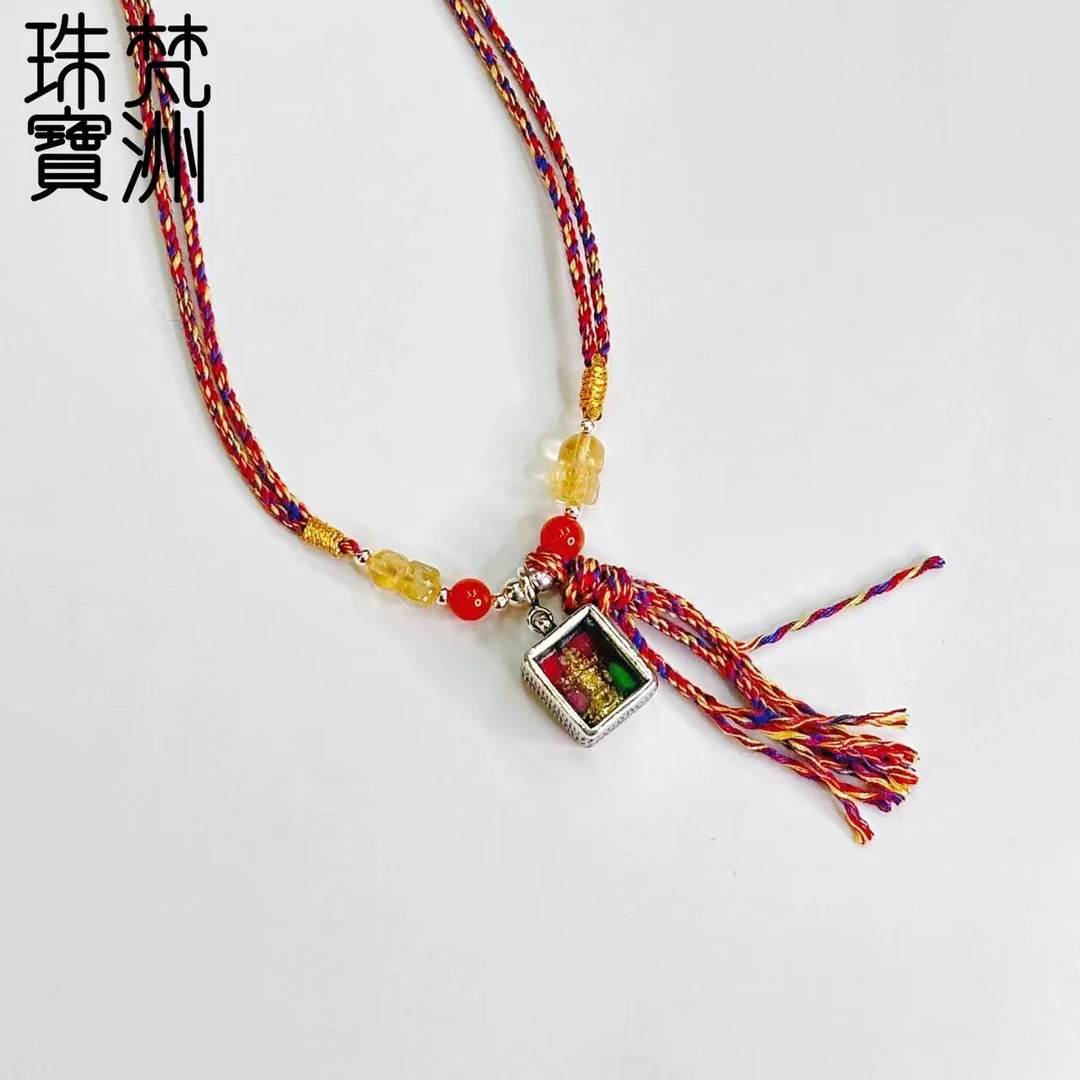 吊坠925银 [梵洲]手工设计 扎基吊坠 FZD2846