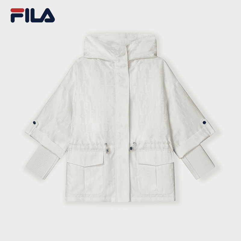 Fila/斐乐【24新款绿宝石高定】假两件女装上衣外套F11W414704