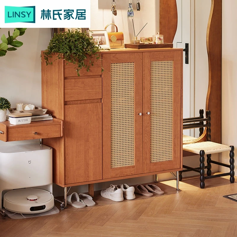 林氏家居入户楼道口鞋柜入靠墙玄关鞋柜KQ1N出租房大容量简约家用
