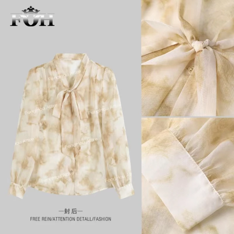 【封后轻奢设计】2024秋季新款宽松遮肚子轻奢上衣8992196