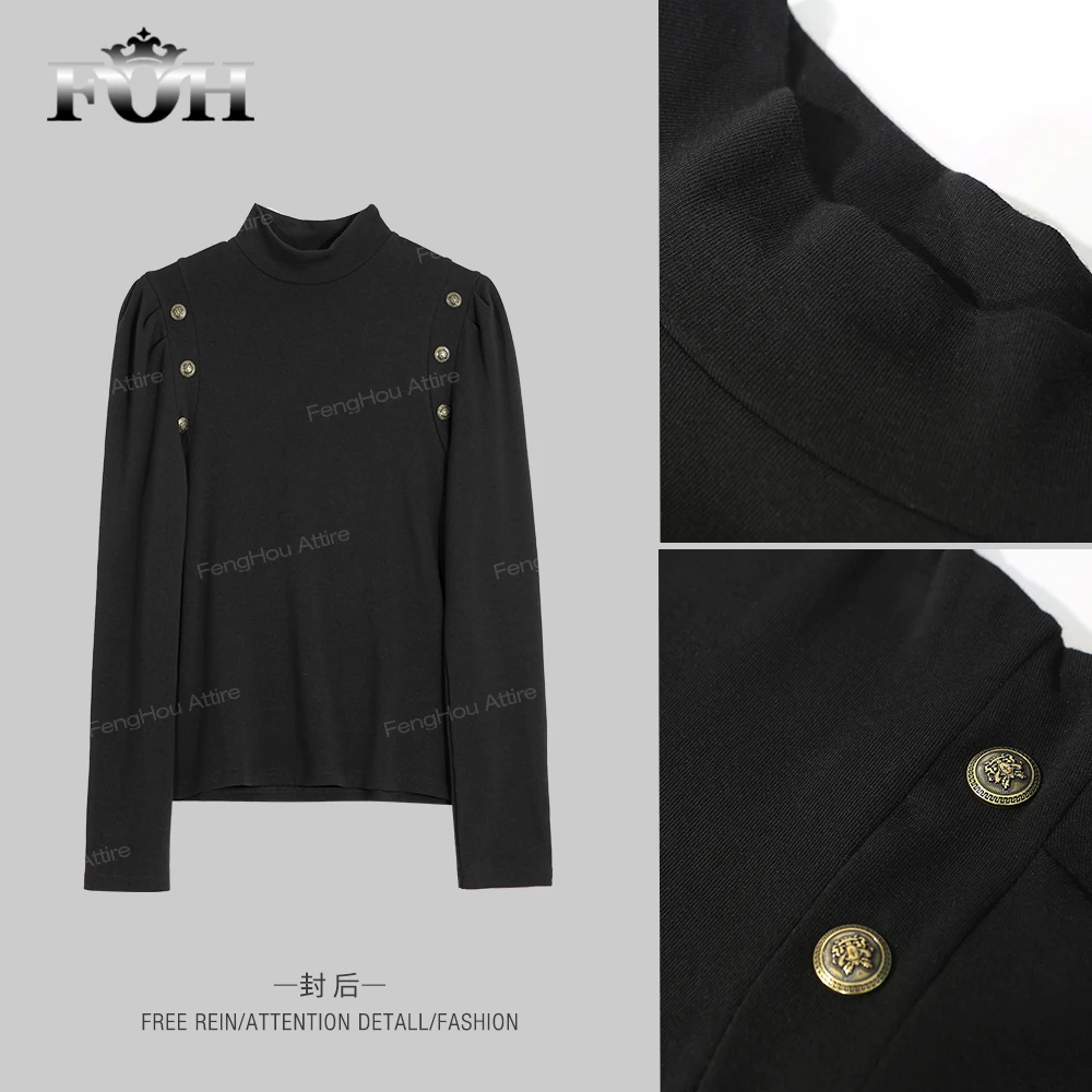 【封后轻奢设计】新款洋气设计感内搭别致打底上衣8862050