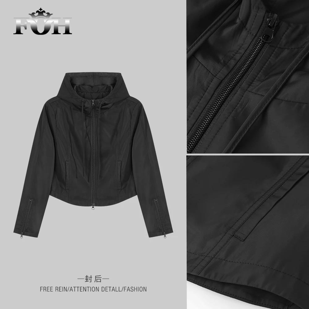 【封后轻奢设计】新款城市运动风休闲短外套80E210