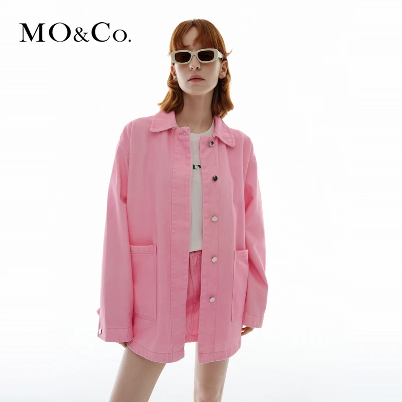 MOCO外套SUNNEI联名系列春匠心酵洗印染工装MBD1COT025