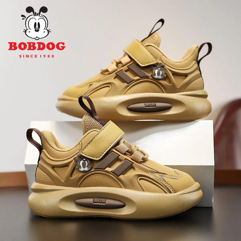 【云叔专属】巴布豆皮面防水防滑2024秋冬新款休闲轻便软底儿童鞋子