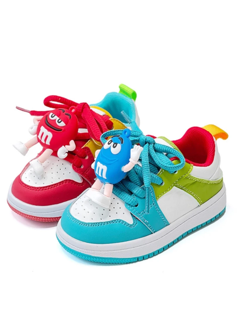 童鞋M豆鸳鸯鞋儿童运动鞋2025新款春季男童板鞋女童单鞋春秋低帮