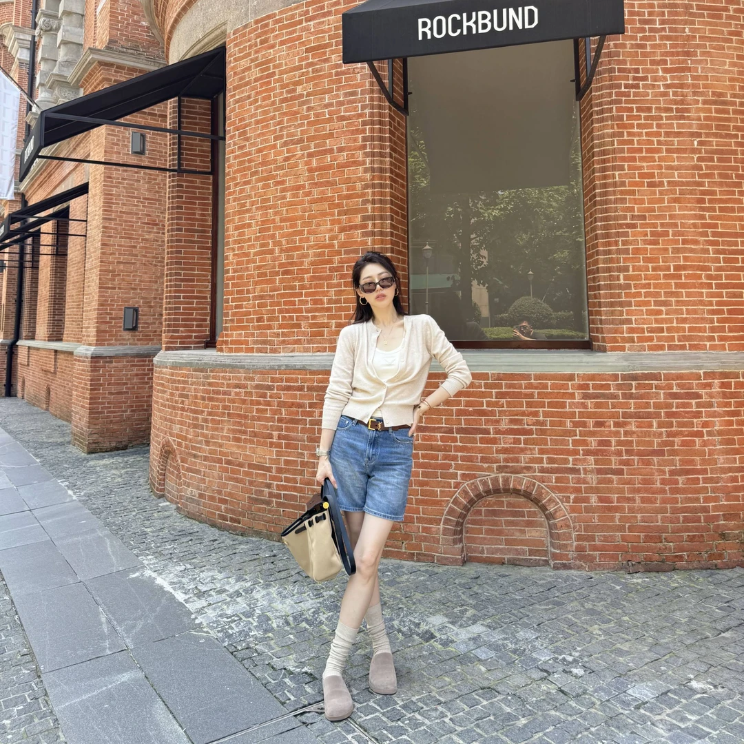 王嬛嬛MsLime24年新款时尚休闲气质裤子  HC2C1239